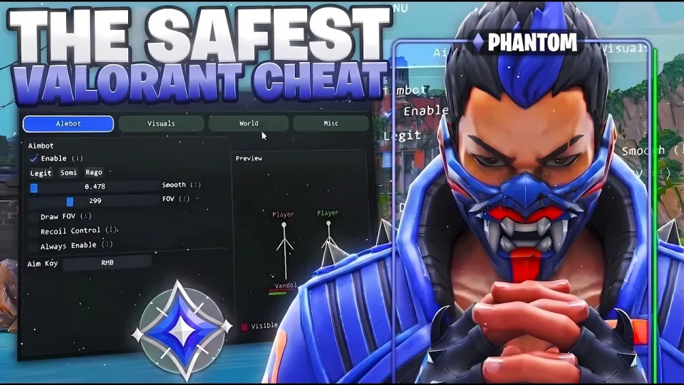 Valorant Cheat Provides Safe and Effective Gameplay Advantage with Phantom Cheats